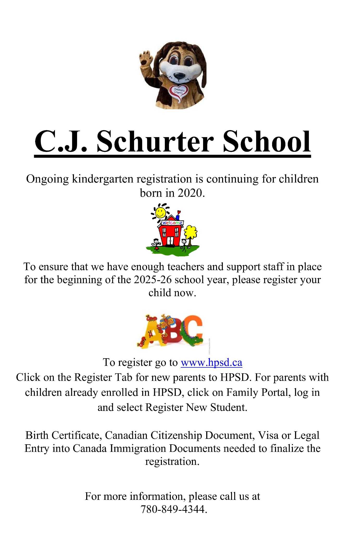 Ongoing registration posters 2025